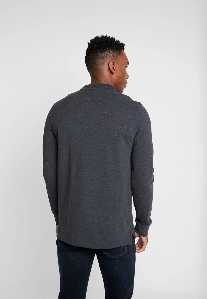 Pier One Hombre 2 PACK - Polo - Mottled Grey/black - Imagen 3