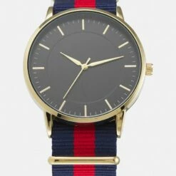 Pier One Unisexo UNISEX - Reloj - Gold/blue/red
