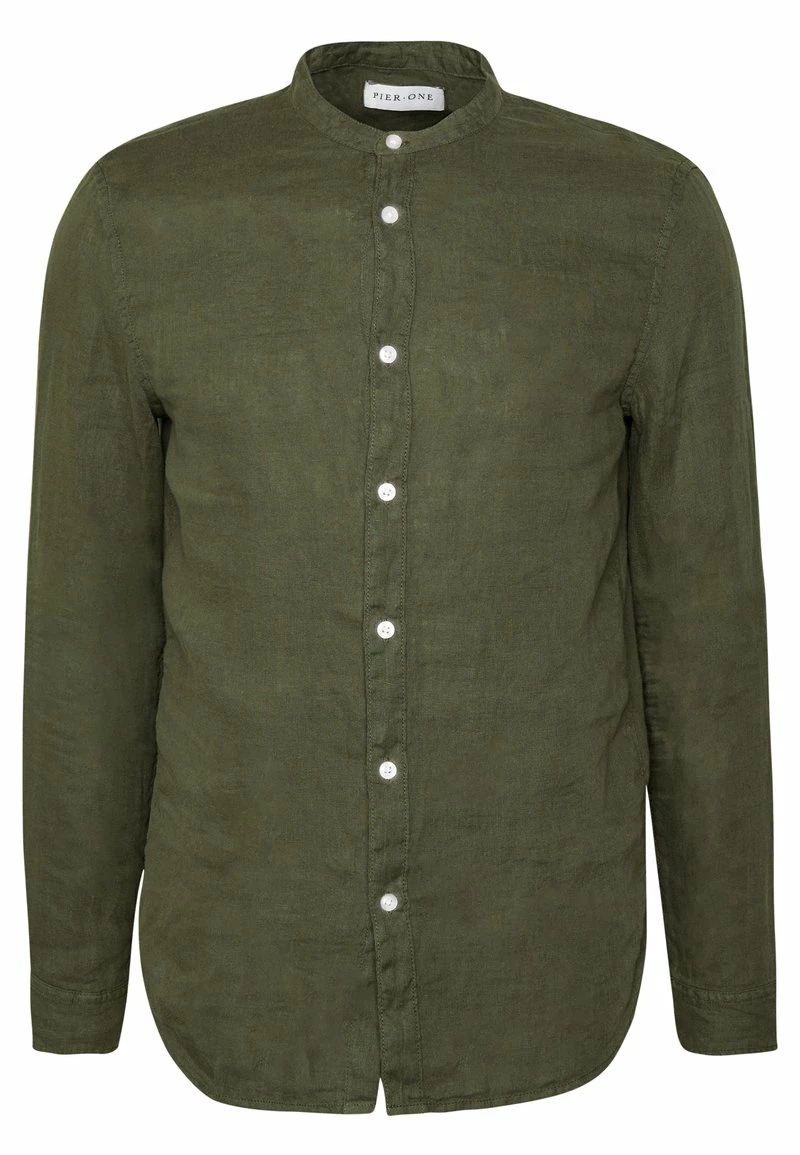 Pier One Hombre Camisa - Olive - Imagen 5