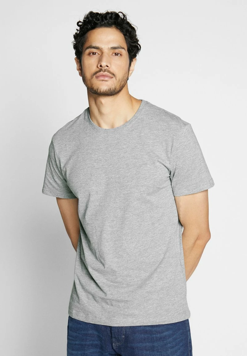 Pier One Hombre 4 PACK - Camiseta Básica - Black/white/blue - Imagen 2