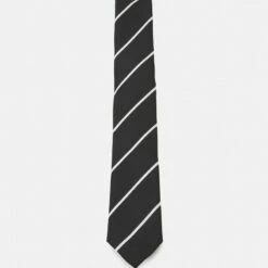 Pier One Hombre Corbata - Black/white