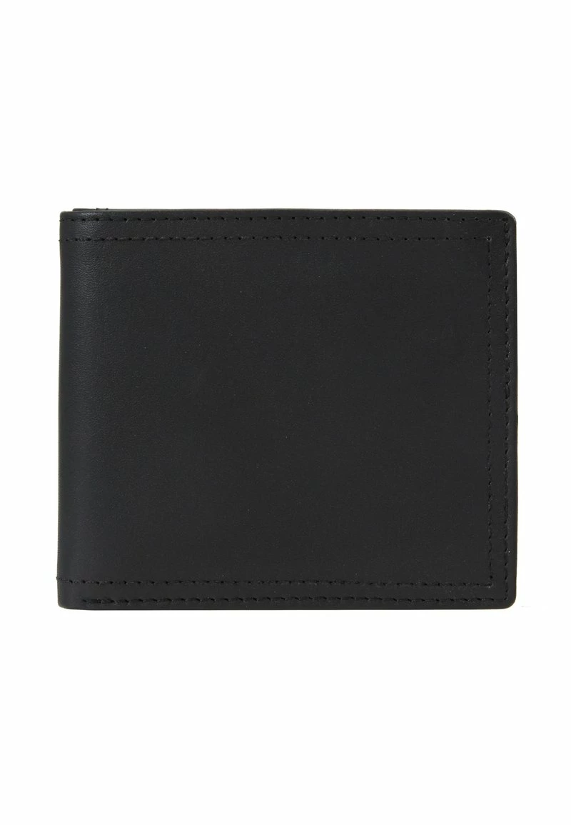 Pier One Hombre LEATHER - Monedero - Black - Imagen 2