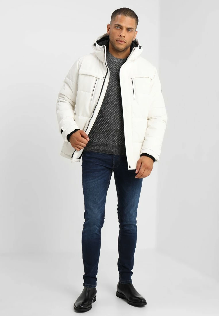 Pier One Hombre Jersey De Punto - Mottled Grey - Imagen 2