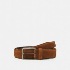 Pier One Unisexo LEATHER UNISEX - Cinturón - Cognac