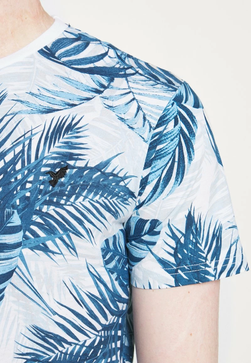 Pier One Hombre Camiseta Estampada - White - Imagen 4