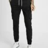 Pier One Pantalones Cargo - Black, Hombre