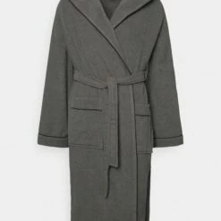 Pier One Hombre Albornoz - Dark Grey/black