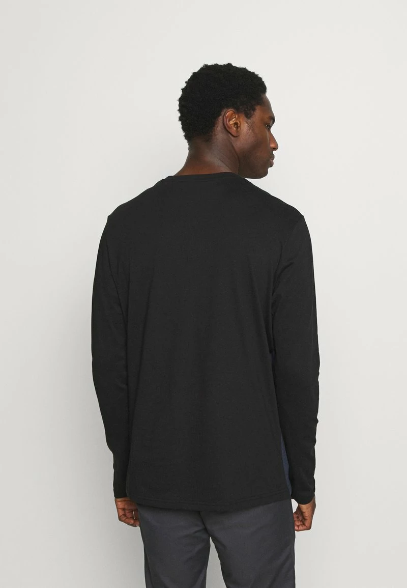 Pier One Hombre Camiseta De Manga Larga - Black - Imagen 3