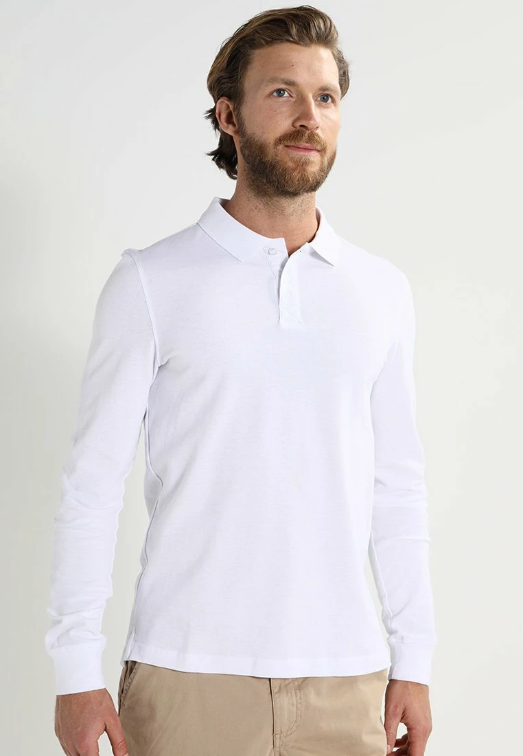 Pier One Polo - White, Hombre