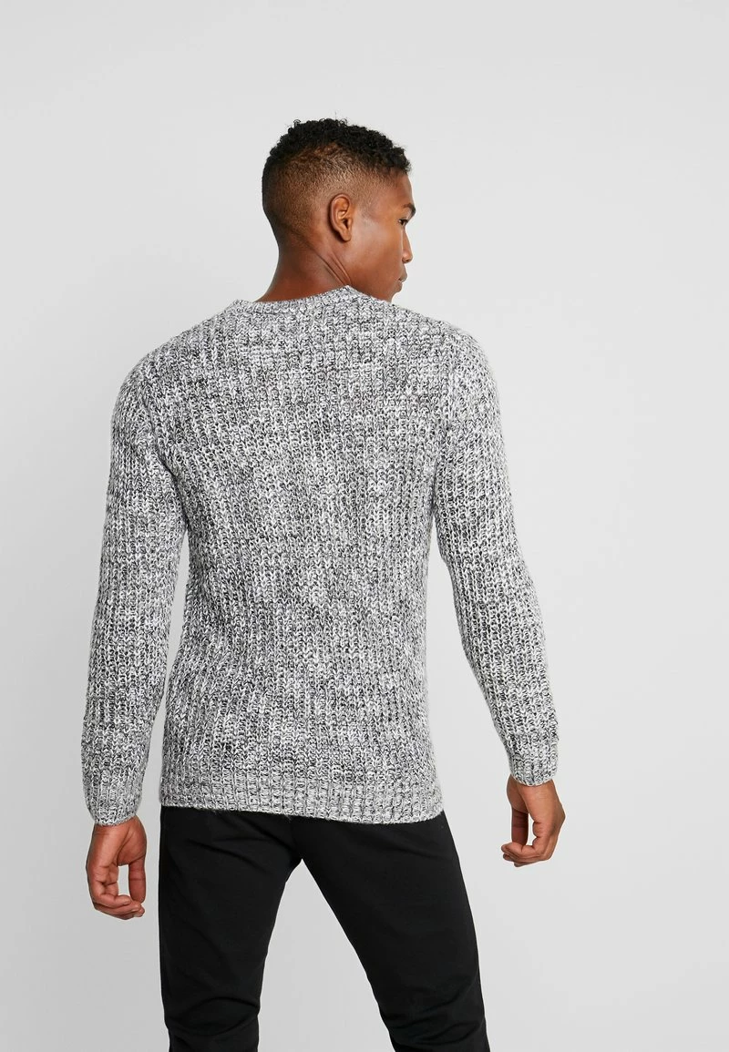 Pier One Hombre Jersey De Punto - Mottled Grey - Imagen 3