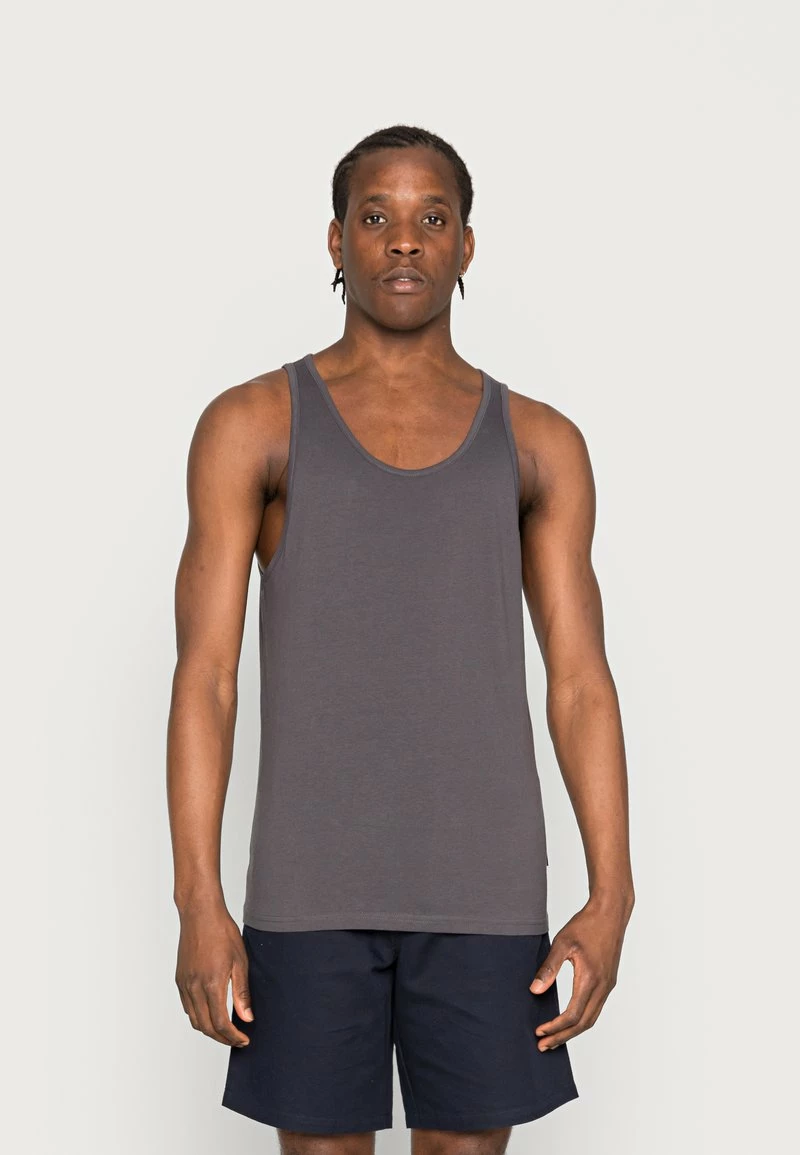 Pier One Hombre 3 PACK - Top - Dark Grey / Green / Bordeaux - Imagen 5