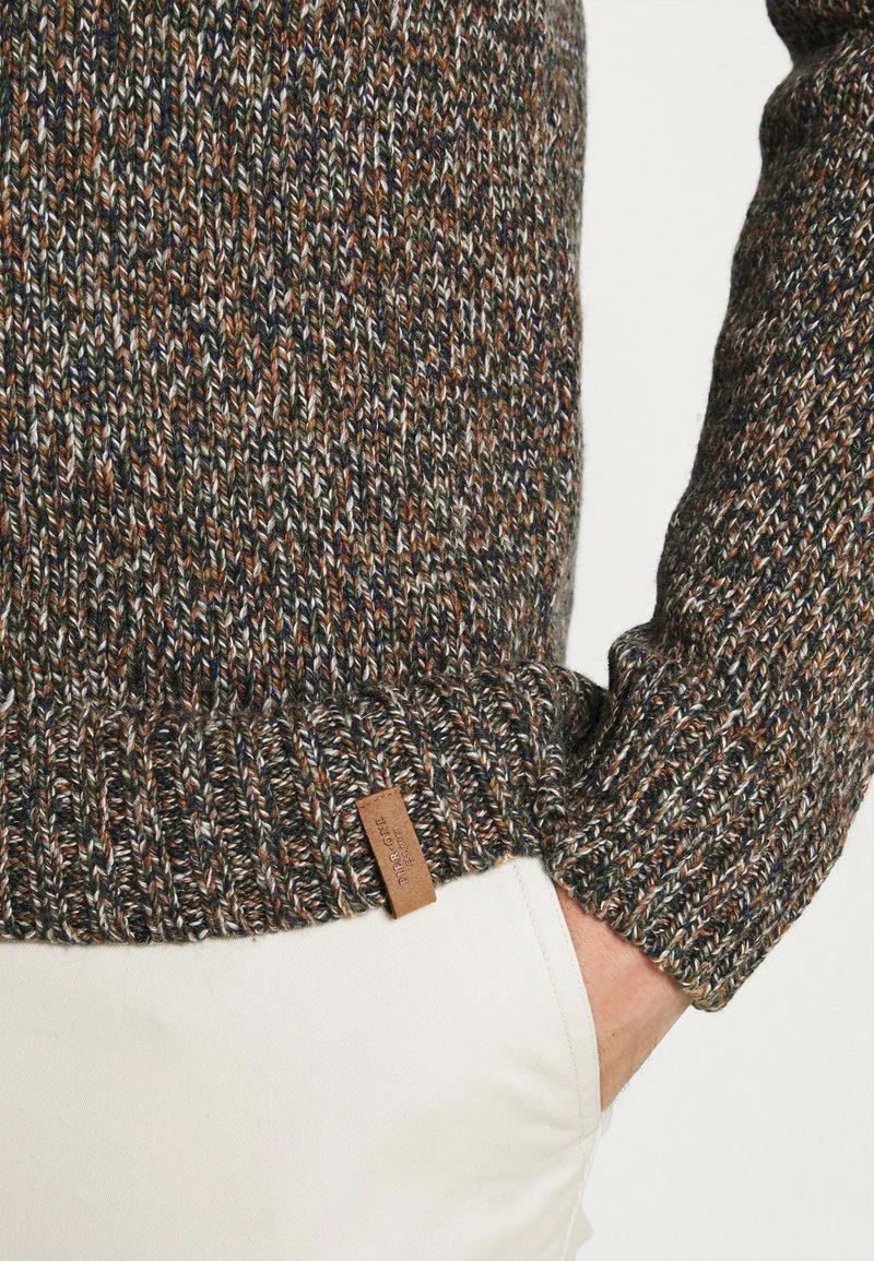 Pier One Hombre Jersey De Punto - Mottled Brown - Imagen 7