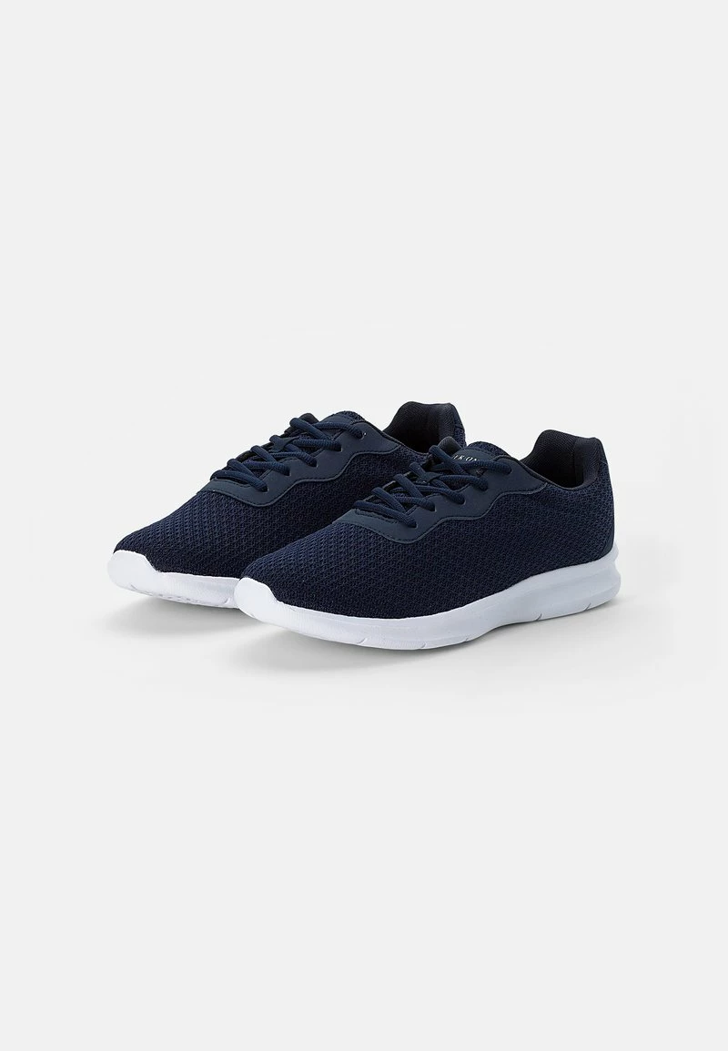 Pier One Unisexo Zapatillas - Dark Blue White - Imagen 2