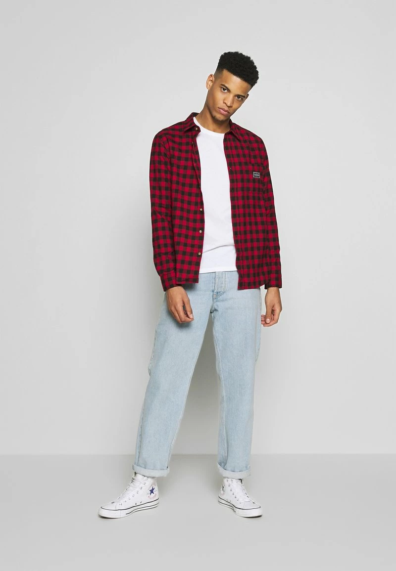 Pier One Hombre 3 PACK - Camiseta Básica - Black/ White - Imagen 2