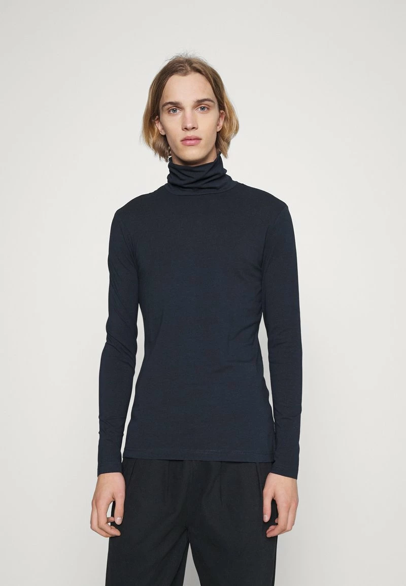 Pier One Hombre 2 PACK - Camiseta De Manga Larga - Bordeaux/dark Blue - Imagen 4