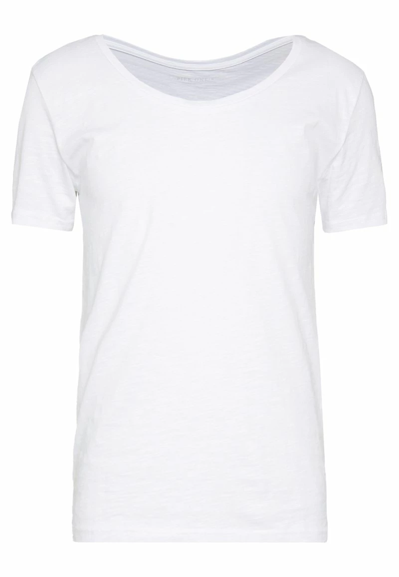 Pier One Hombre Camiseta Básica - Bright White - Imagen 5