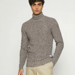 Pier One Hombre Jersey De Punto - Mottled Beige