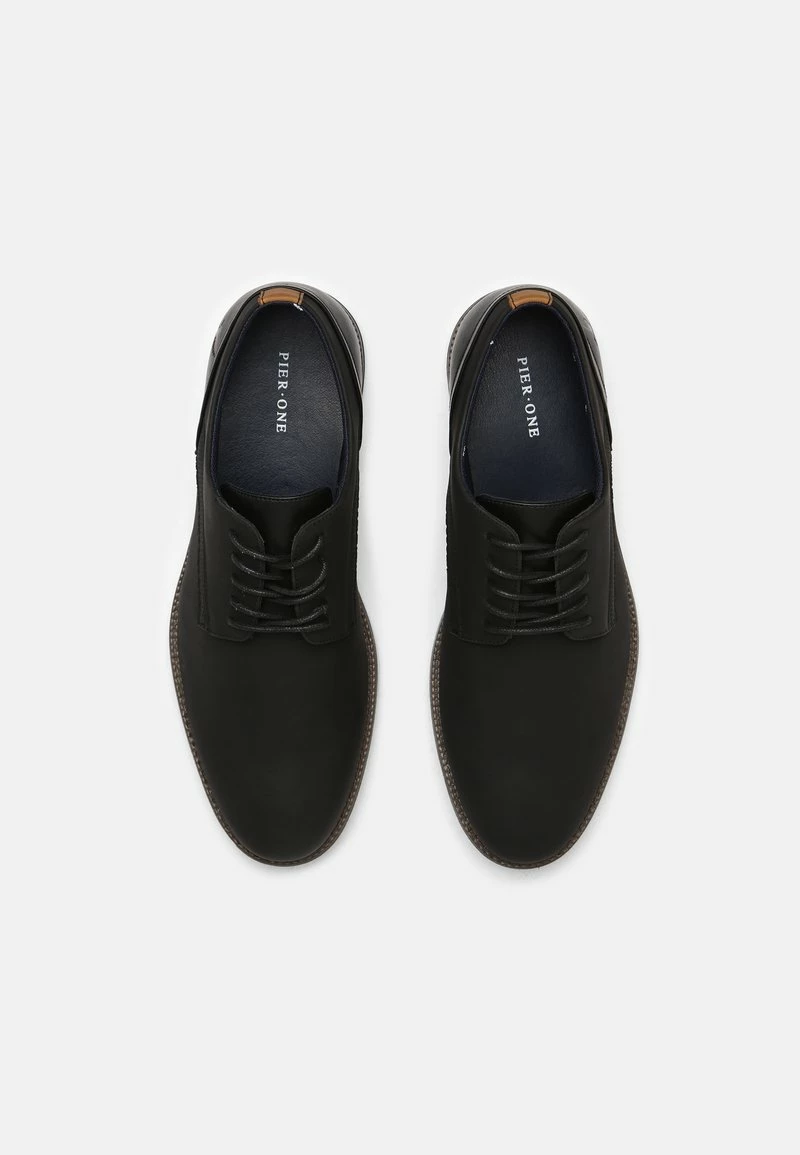 Pier One Hombre Zapatos Con Cordones - Black - Imagen 4