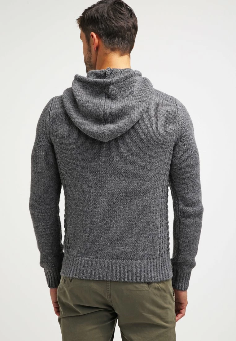 Pier One Jersey Con Capucha - Dark Grey Melange, Hombre - Imagen 3