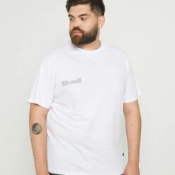Pier One Hombre Camiseta Estampada - White