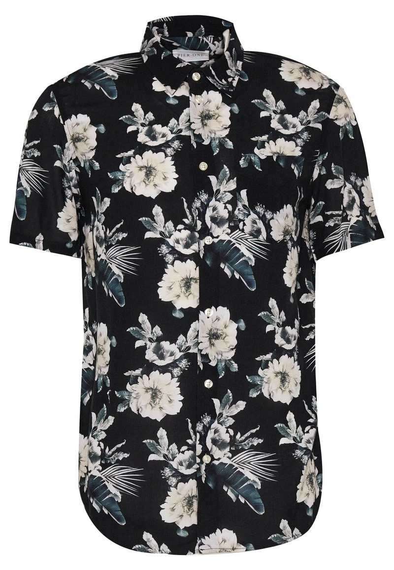 Pier One Hombre Camisa - Black - Imagen 5