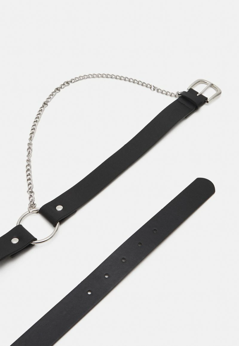 Pier One Unisexo Cinturón - Black - Imagen 2