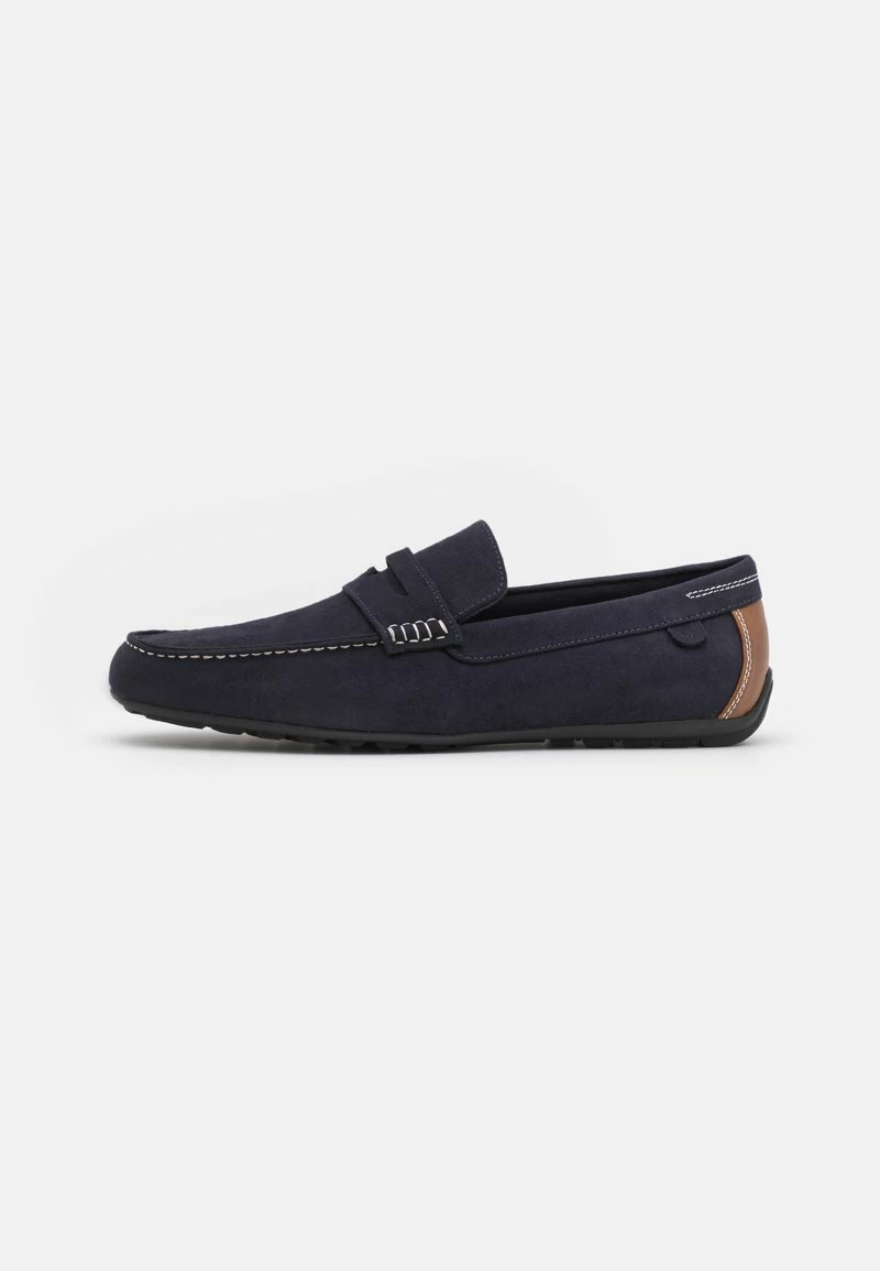 Pier One Hombre Mocasines - Dark Blue