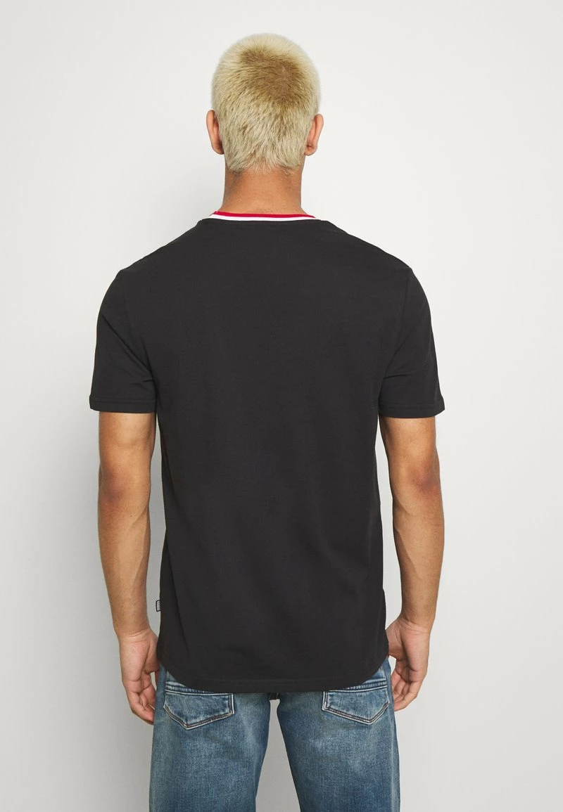 Pier One Hombre Camiseta Básica - Black - Imagen 3