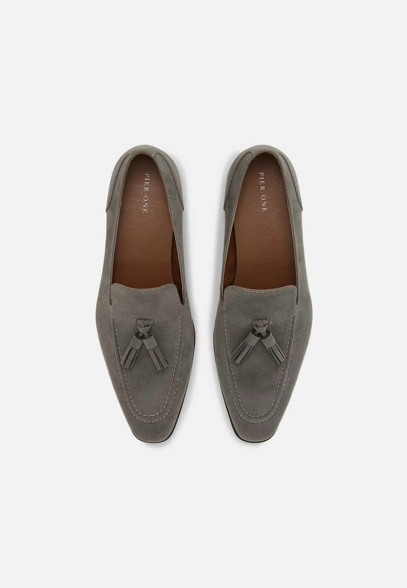 Pier One Hombre Mocasines - Grey - Imagen 4