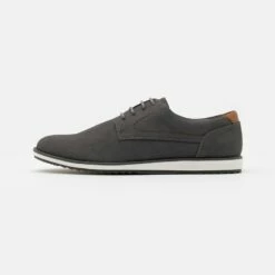 Pier One Hombre Zapatos Con Cordones - Grey