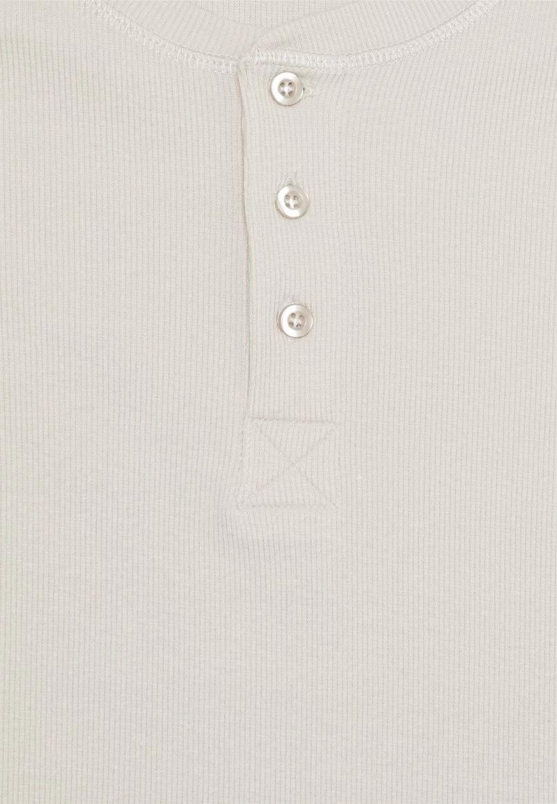 Pier One Hombre LOUNGE HENLEY TEE - Camiseta De Pijama - Beige - Imagen 3