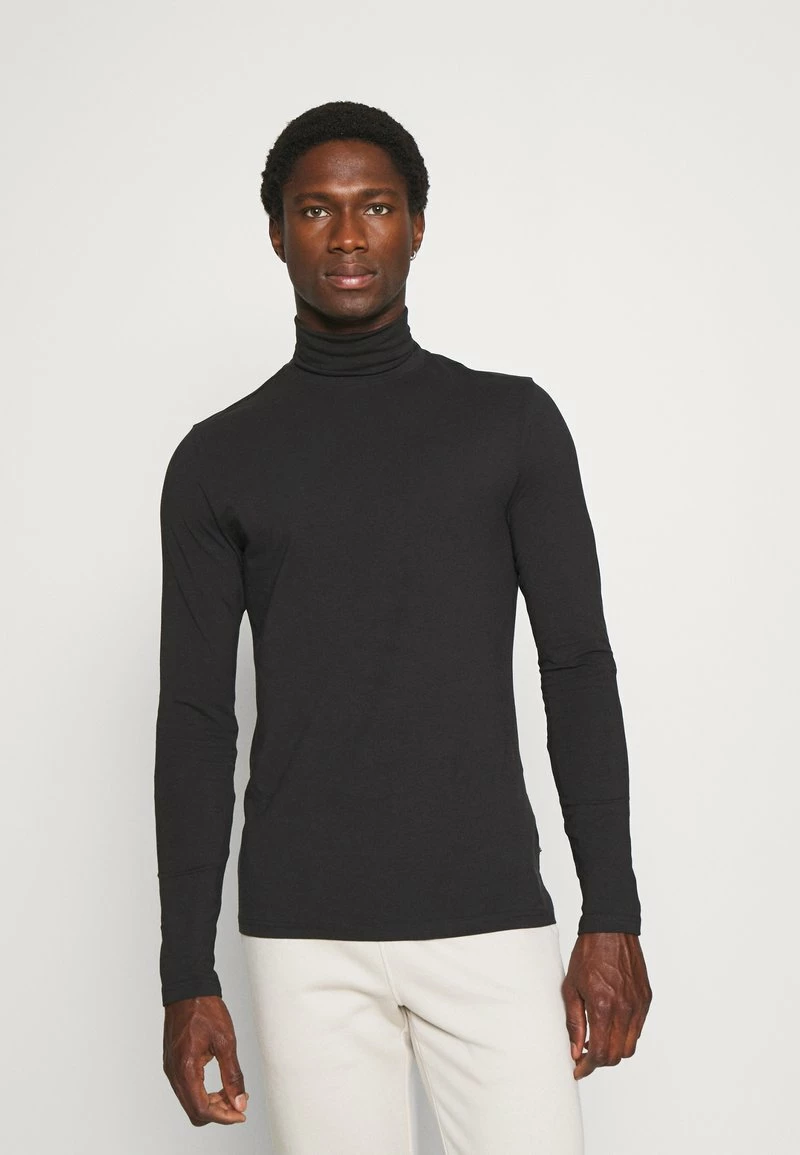 Pier One Hombre 2 PACK - Camiseta De Manga Larga - Light Grey/black - Imagen 2