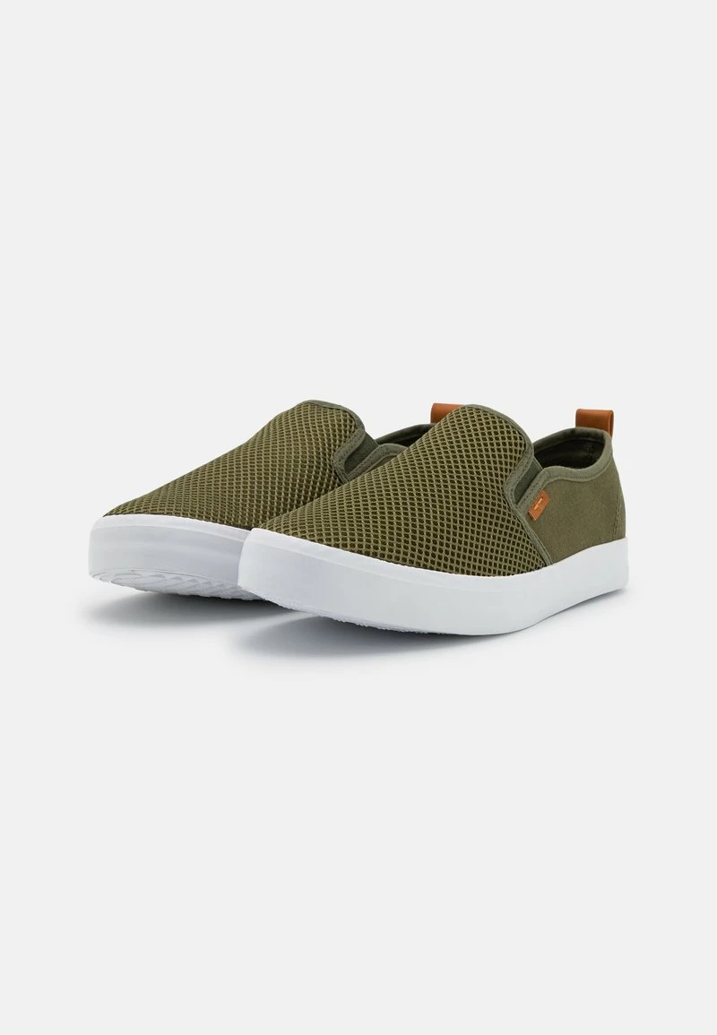 Pier One Unisexo UNISEX - Mocasines - Khaki - Imagen 2