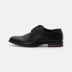 Pier One Zapatos Con Cordones - Black, Hombre