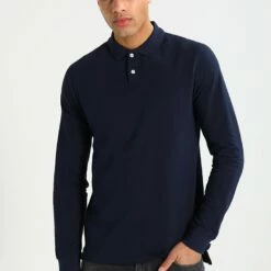 Pier One Hombre Polo - Dark Blue