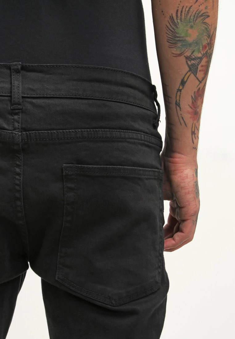 Pier One Hombre Vaqueros Slim Fit - Black Denim - Imagen 6