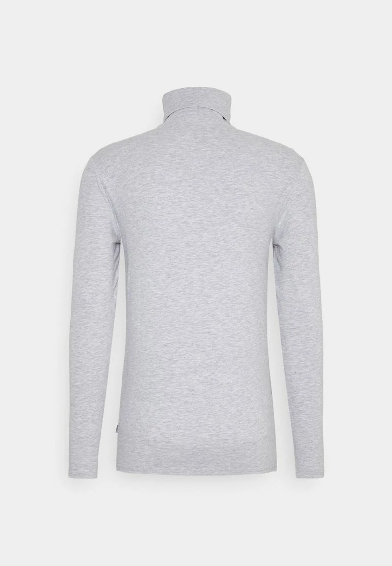 Pier One Hombre Camiseta De Manga Larga - Mottled Grey - Imagen 8