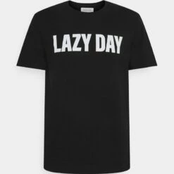 Pier One Hombre Camiseta De Pijama - Black