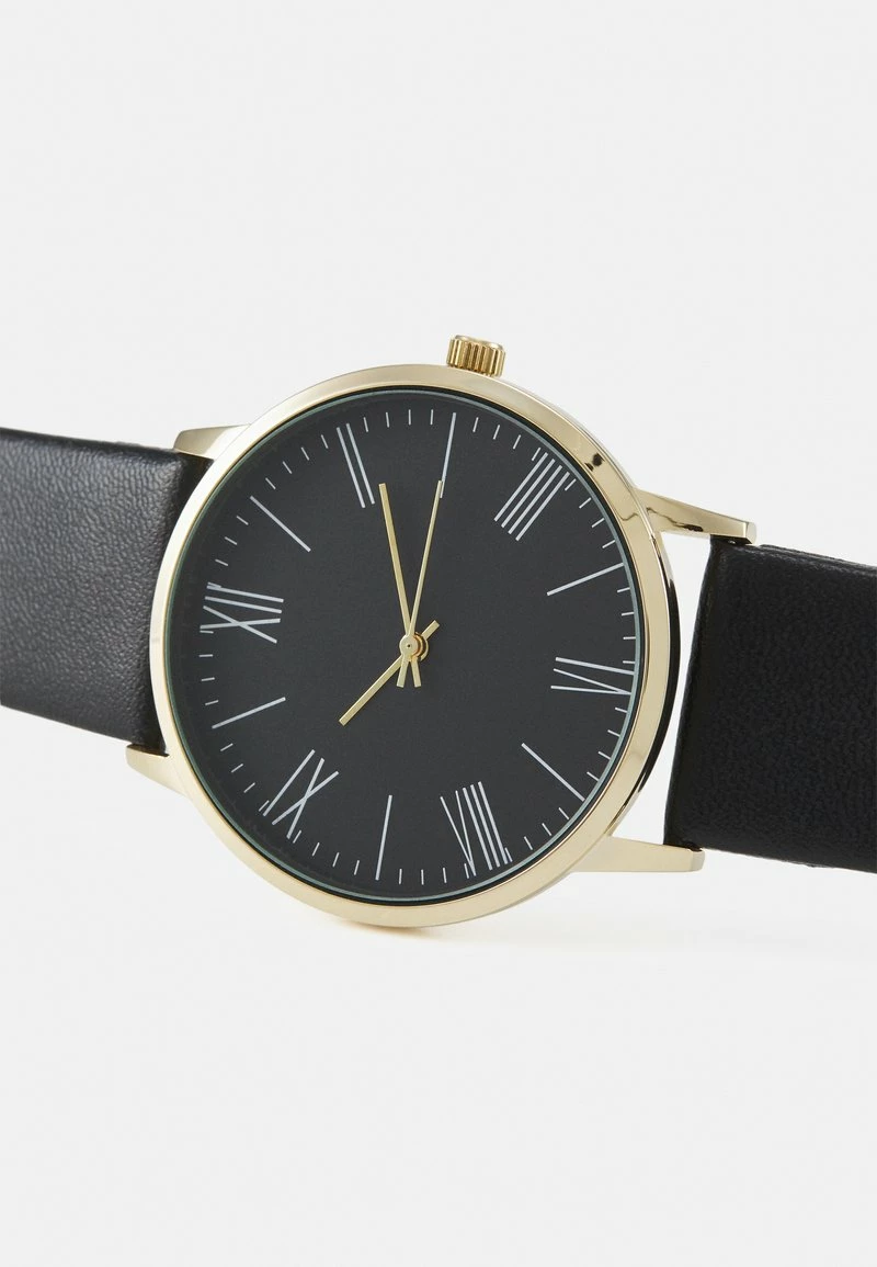 Pier One Unisexo Reloj - Black/gold-coloured - Imagen 4