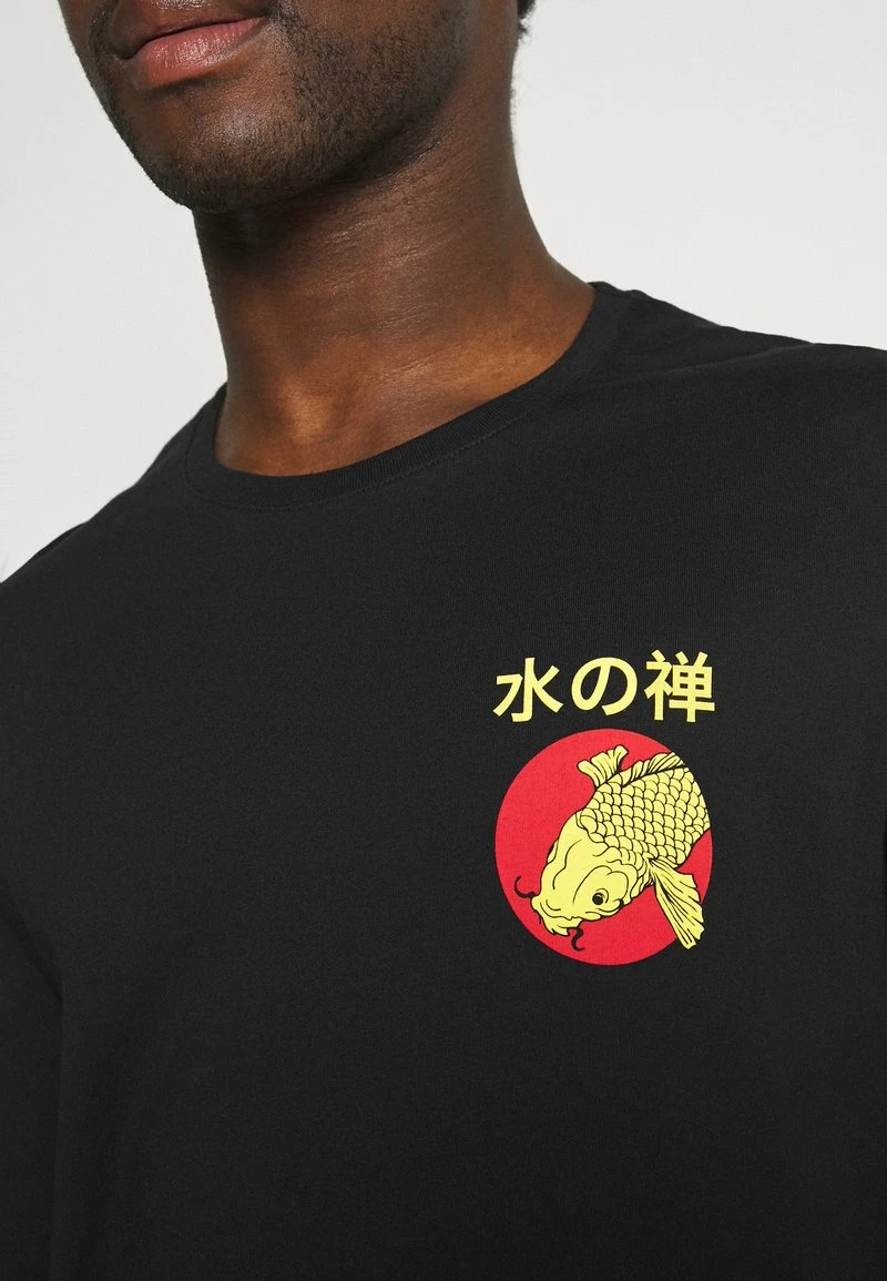 Pier One Hombre Camiseta De Manga Larga - Black - Imagen 5