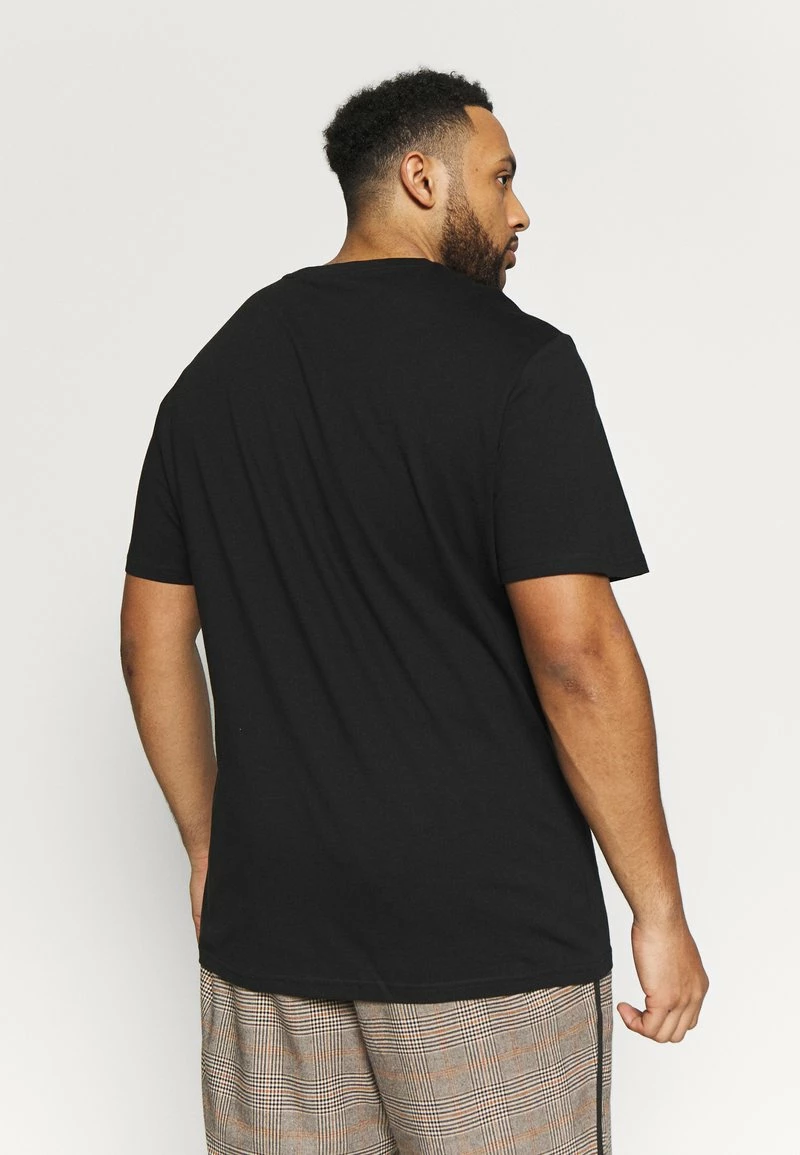Pier One Hombre 2 PACK - Camiseta Básica - Black - Imagen 3