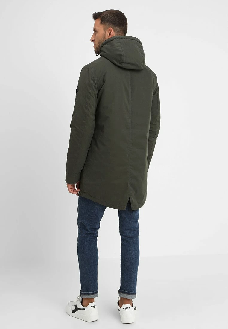 Pier One Hombre Parka - Dark Green - Imagen 3