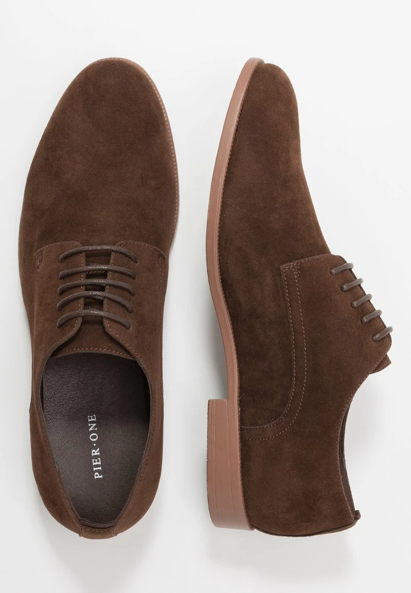 Pier One Hombre Zapatos Con Cordones - Dark Brown - Imagen 2