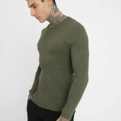 Pier One Hombre Jersey De Punto - Oliv