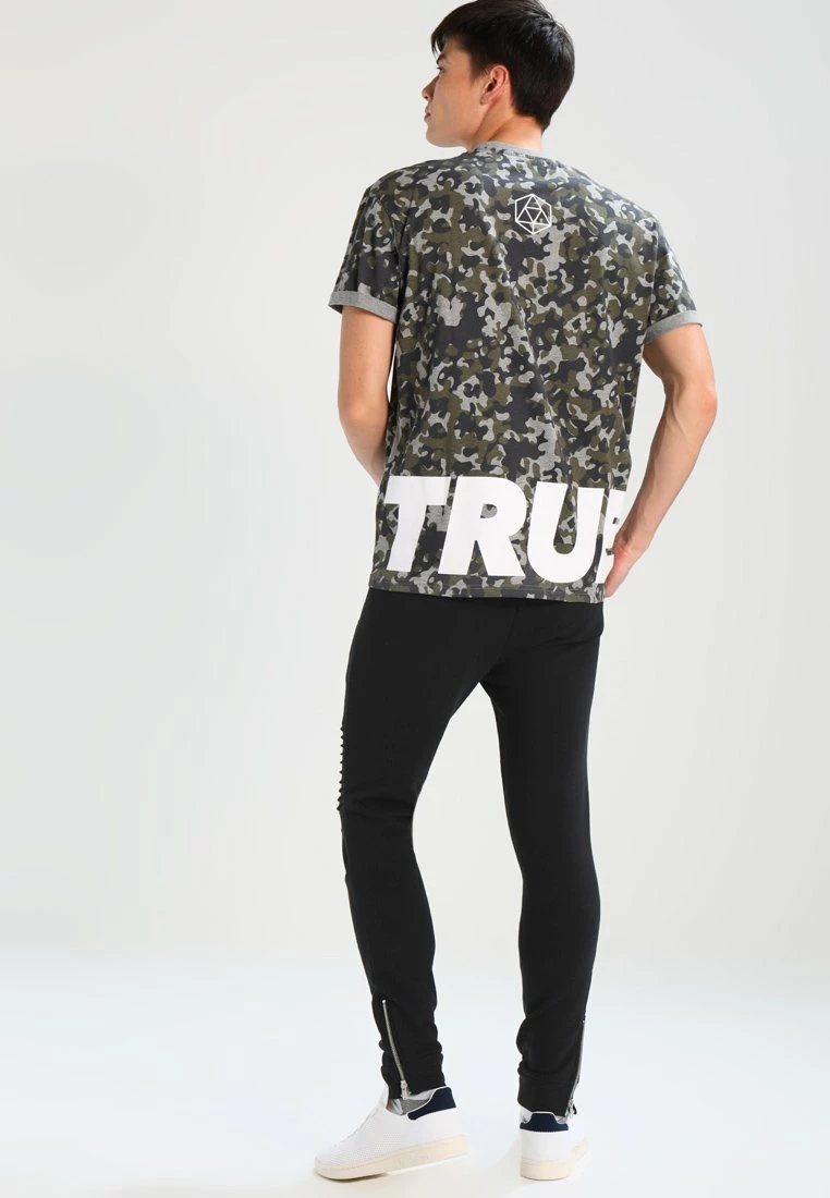 Pier One Hombre BIKER JOGGER - Pantalones Deportivos - Black - Imagen 3