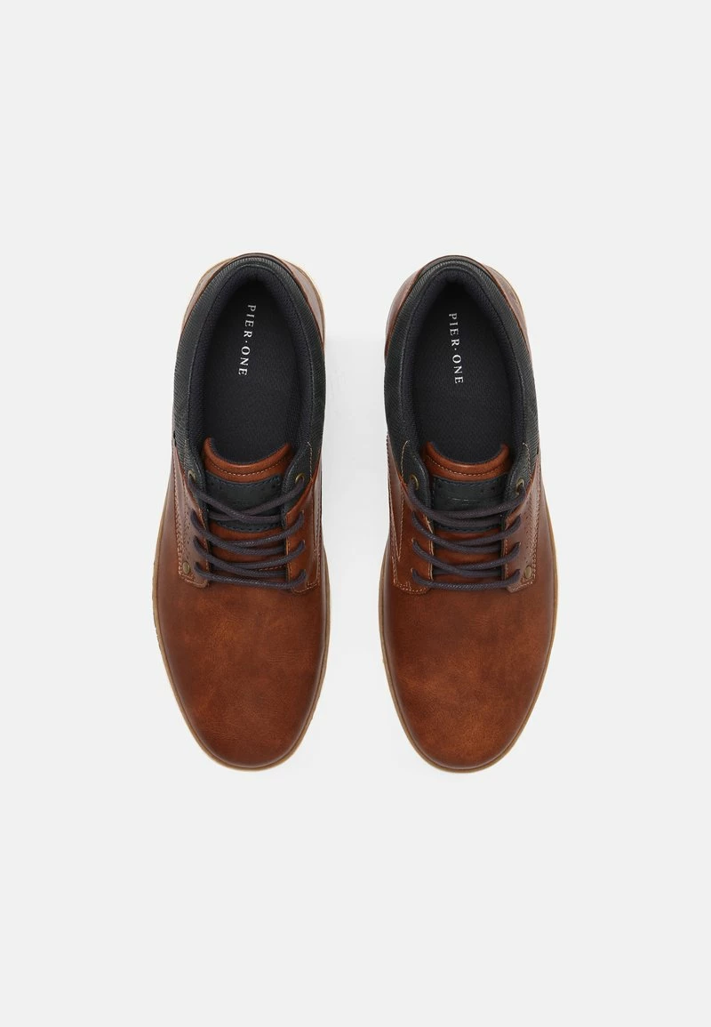 Pier One Hombre Zapatillas - Cognac - Imagen 4