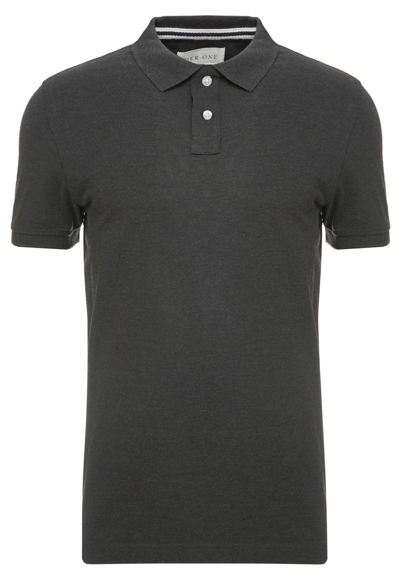 Pier One Polo - Dark Grey Melange, Hombre - Imagen 4