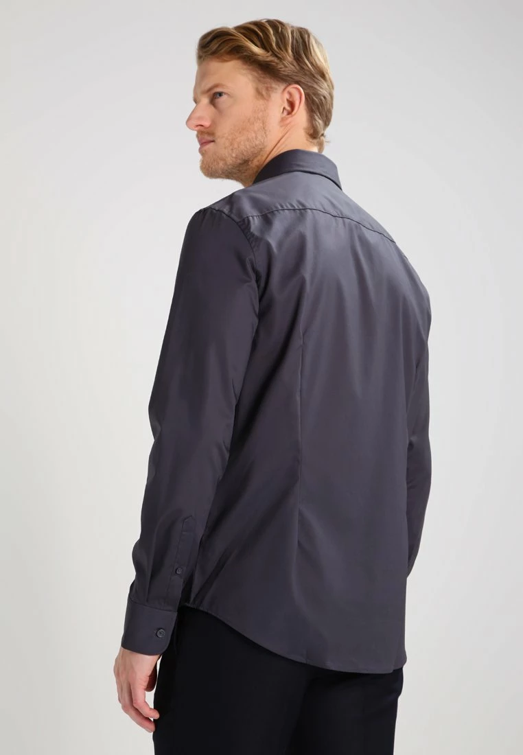 Pier One Hombre Camisa Elegante - Dark Grey - Imagen 3