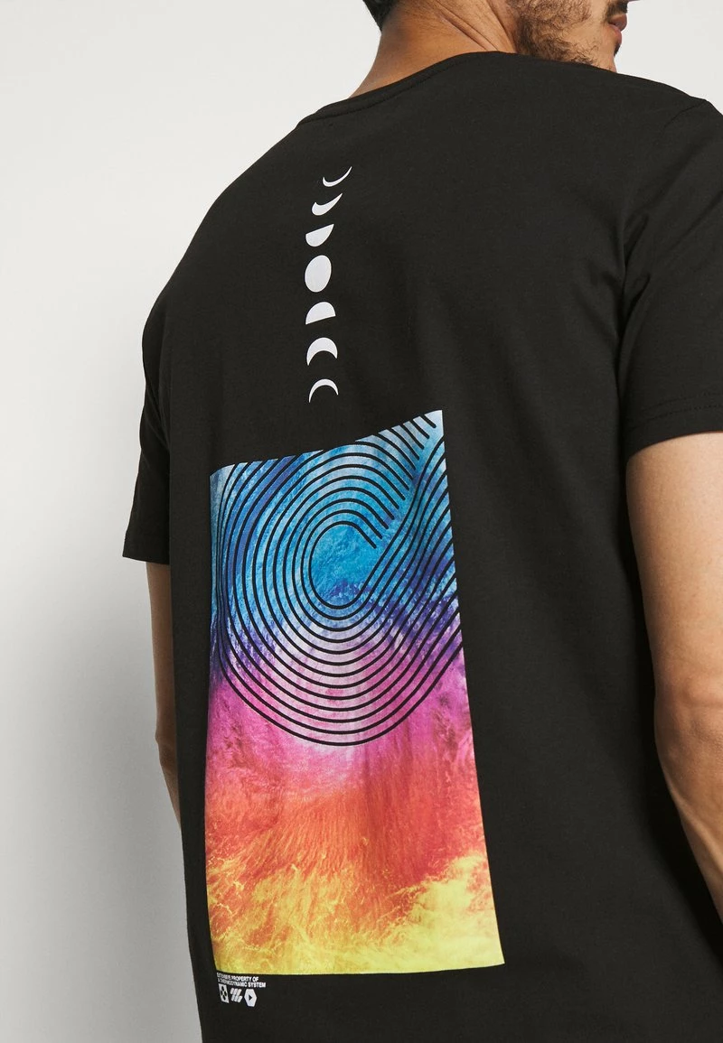 Pier One Camiseta Estampada - Black, Hombre - Imagen 6