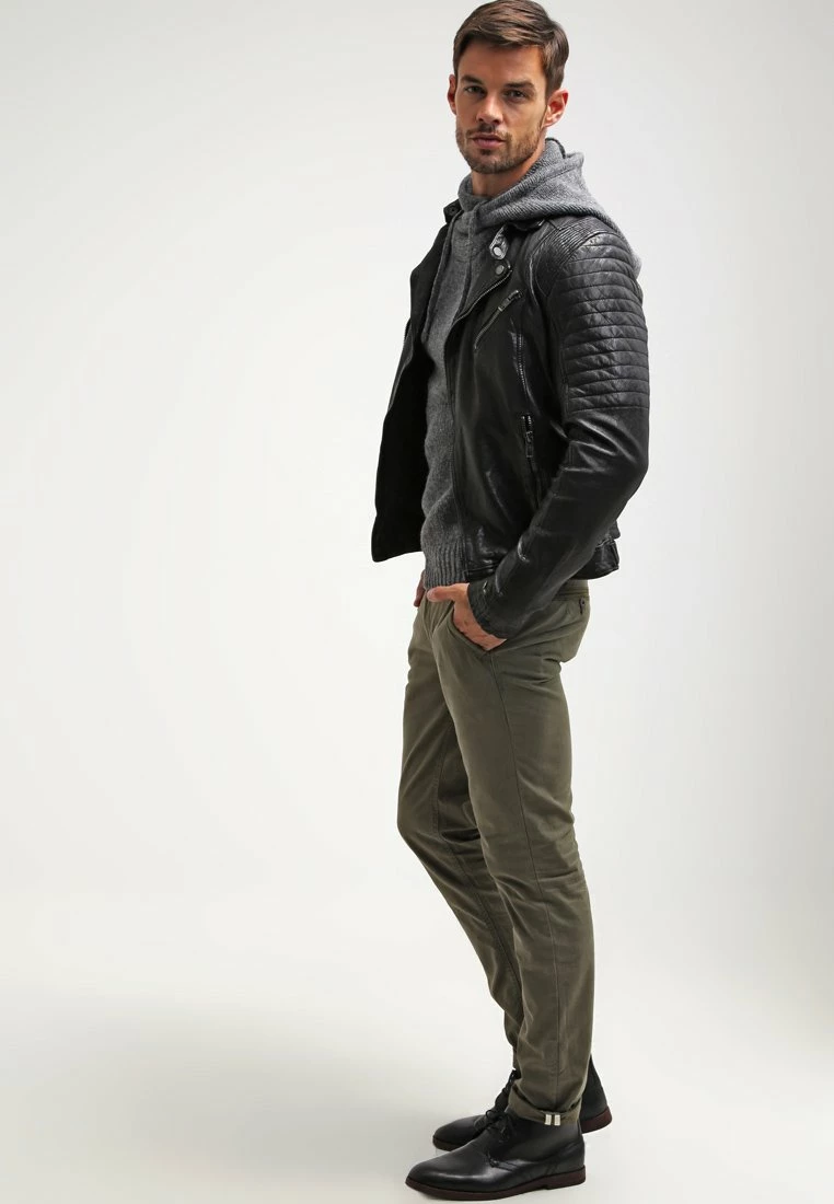 Pier One Jersey Con Capucha - Dark Grey Melange, Hombre - Imagen 2